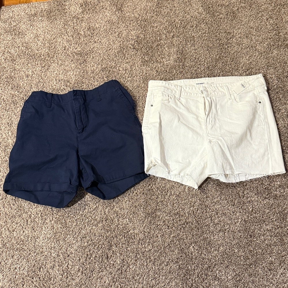 Old Navy Navy Everyday Shorts